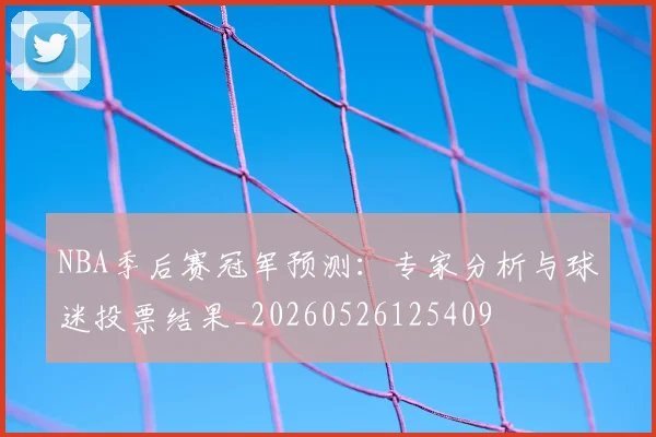 NBA季后赛冠军预测：专家分析与球迷投票结果_20260526125409